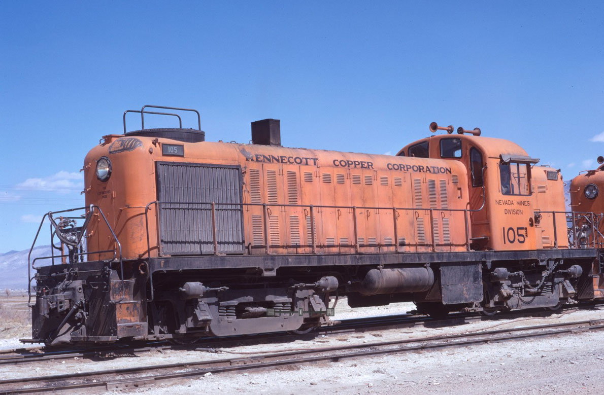 locomotive #105